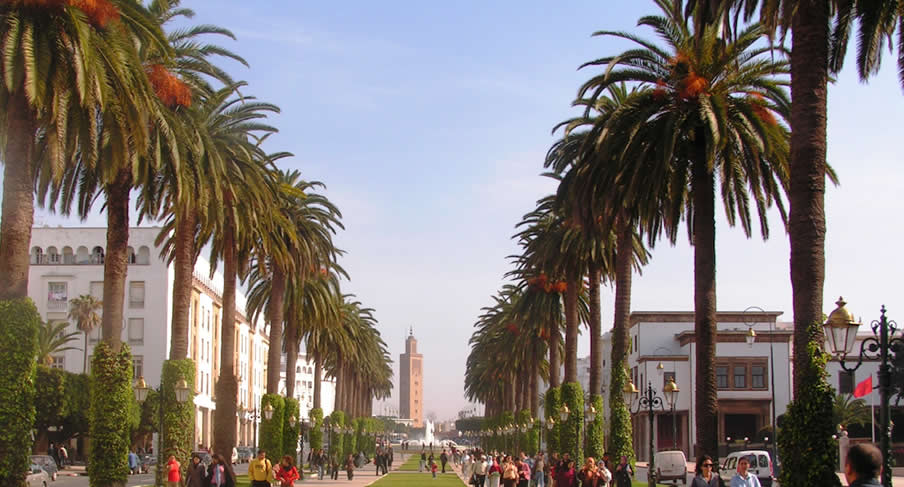 Downtown, Rabat, Morocco